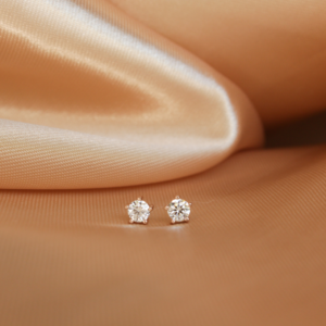 Aretes de diamantes