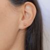 0058 Emma 4mm or (4) BABY STUDS DE BOLITA