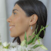 ARETES CON AGUAMARINAS