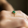 ANILLO CON ESMERALDA