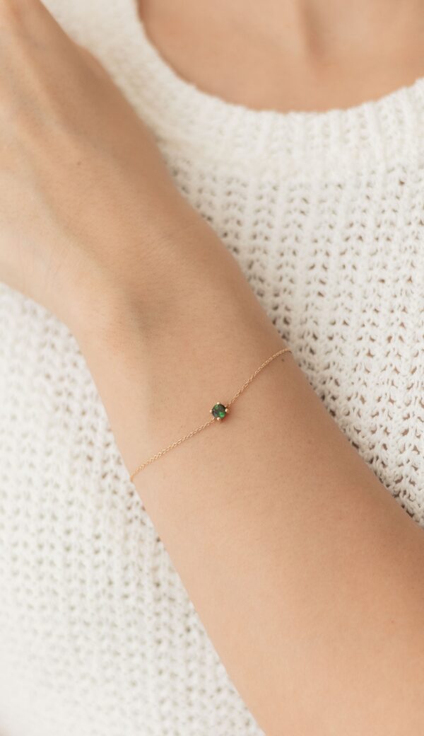 PULSERA CON TURMALINA