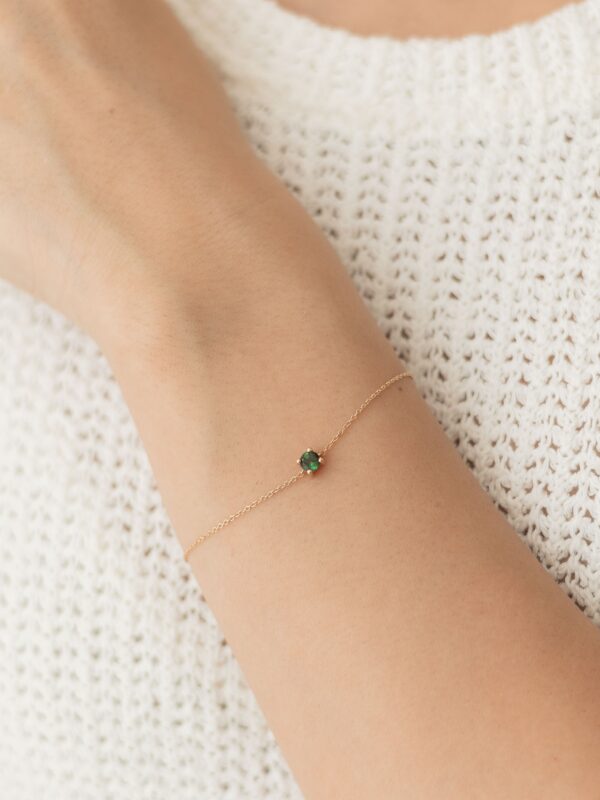 PULSERA CON TURMALINA