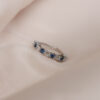 CHURUMBELA CON DIAMANTES Y ZAFIROS