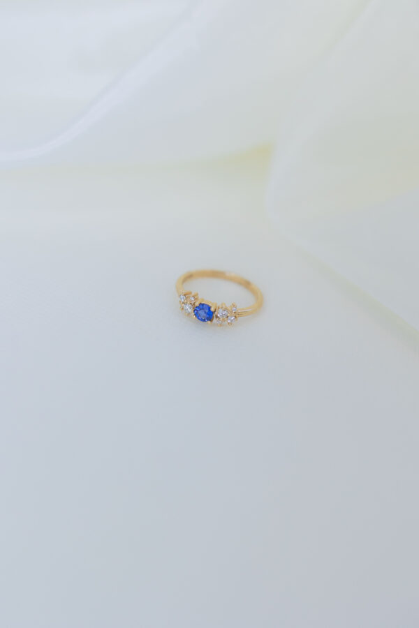MG0820-2 ANILLO CON ZAFIRO