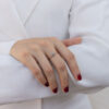 ANILLO CON ZAFIROS