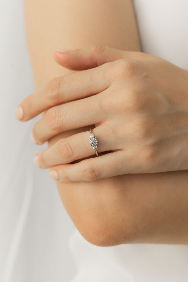 ANILLO THREE STONES