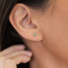 STUDS CON ESMERALDAS