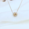 MG0884 - Margaret con citrina y diamantes oa(3) DIJE CON CITRINA Y DIAMANTES