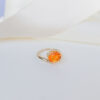ANILLO CON ÓPALO DE FUEGO
