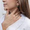 ANILLO CON TSAVORITA