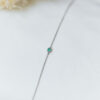 MG0944 Maya con esmeralda rd 2.80 mm ob (1) PULSERA CON ESMERALDA