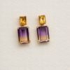 ARETES CON AMETRINAS
