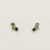 MG1124 Sofia studs con turmalinas ob14K (2) STUDS CON TURMALINAS Y DIAMANTES