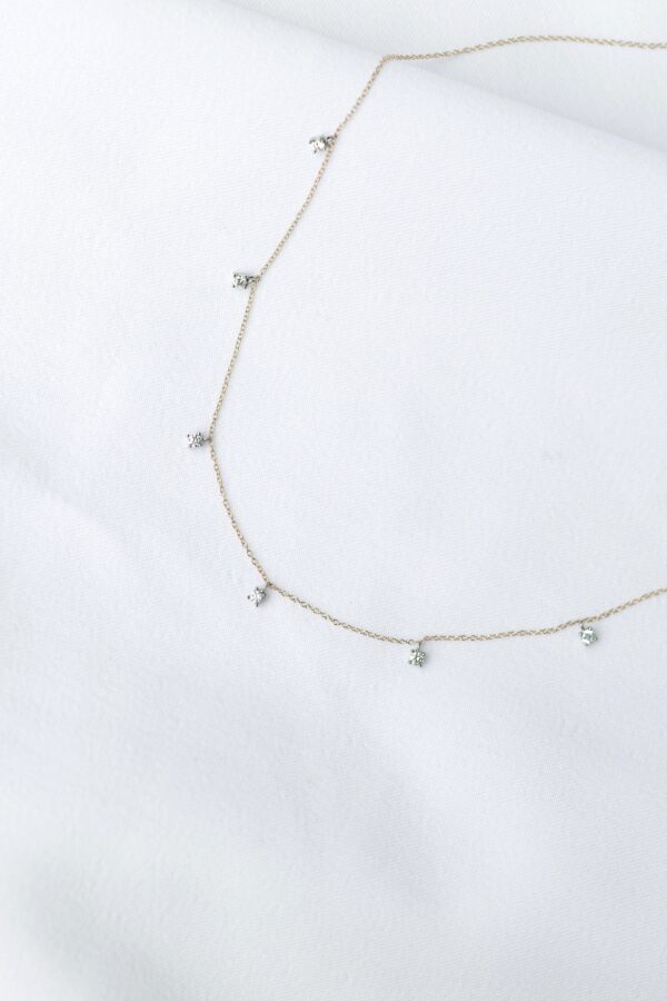 MG1137 Eva con diamantes rd bicolor ob y oa14K (1) COLLAR CON DIAMANTES