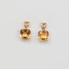 ARETES CON CITRINAS